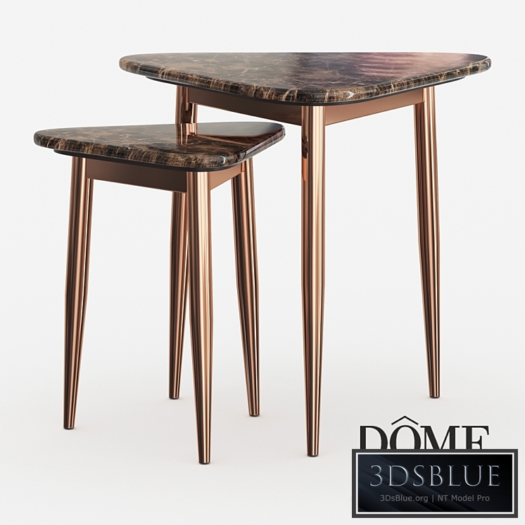 Dome Deco set of coffee tables