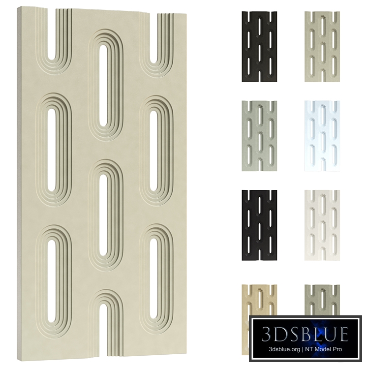 Decorative partition panel (PU)
