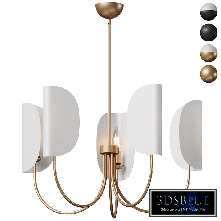 Seno Chandelier by Kuzco for Alora Mood