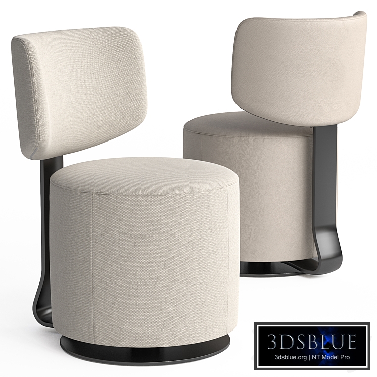 Small armchair Cassina Tamburround