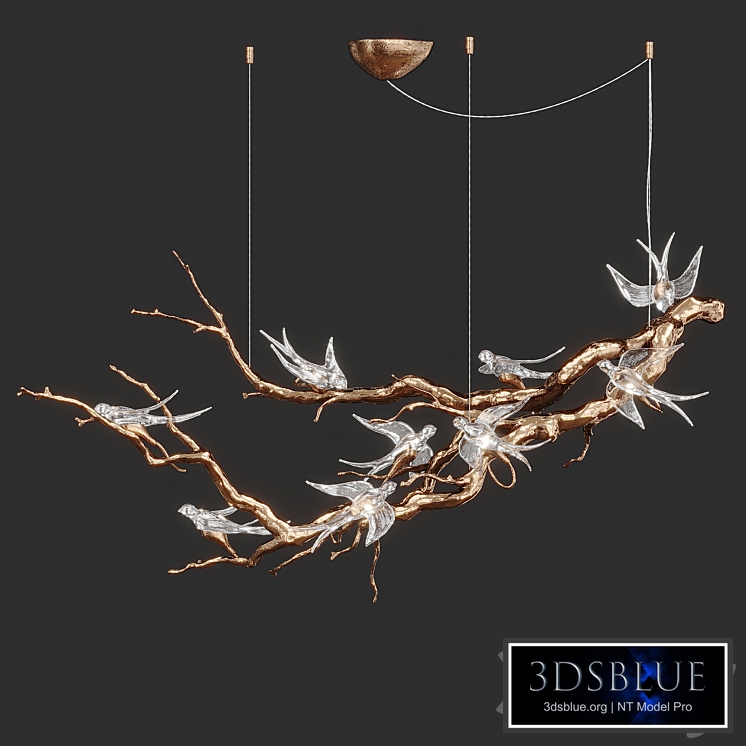 Voa Large Chandelier Serip