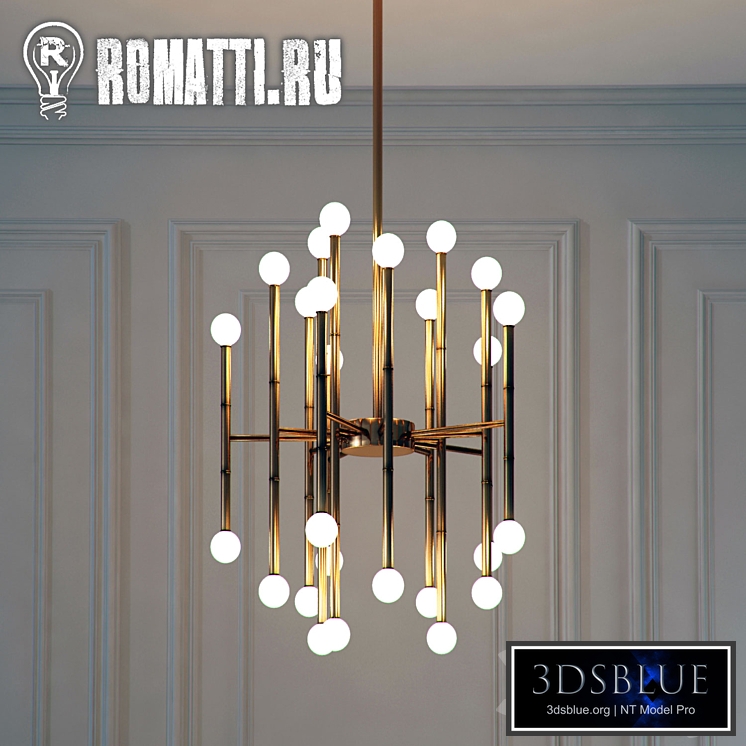 ROMATTI MEURICE RECTANGULAR CHANDELIER JONATHAN ADLER