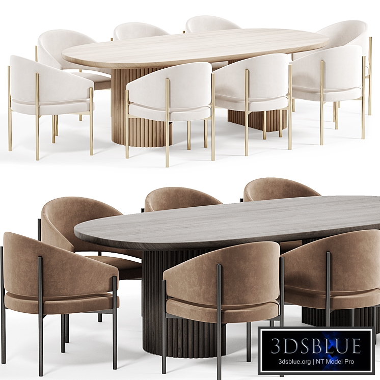 Solana Dining Chair, Osten Table