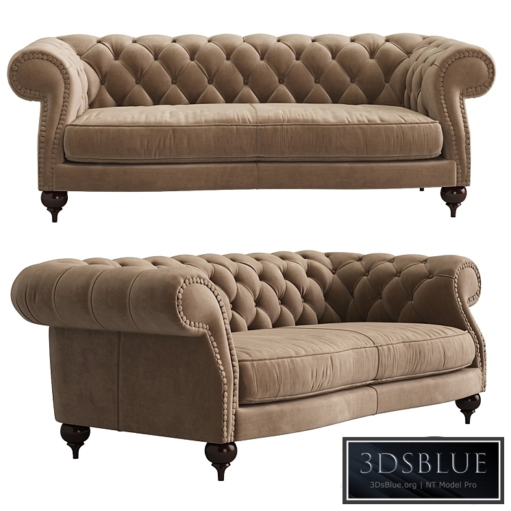 Baxter Diana Chester 2 seat sofa