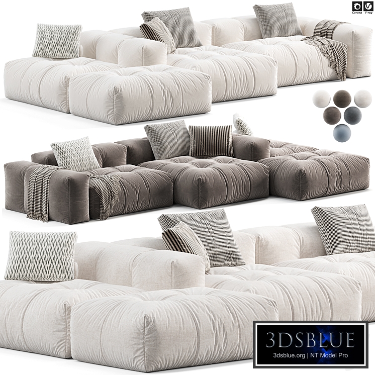 Saba Italia Pixel sofa