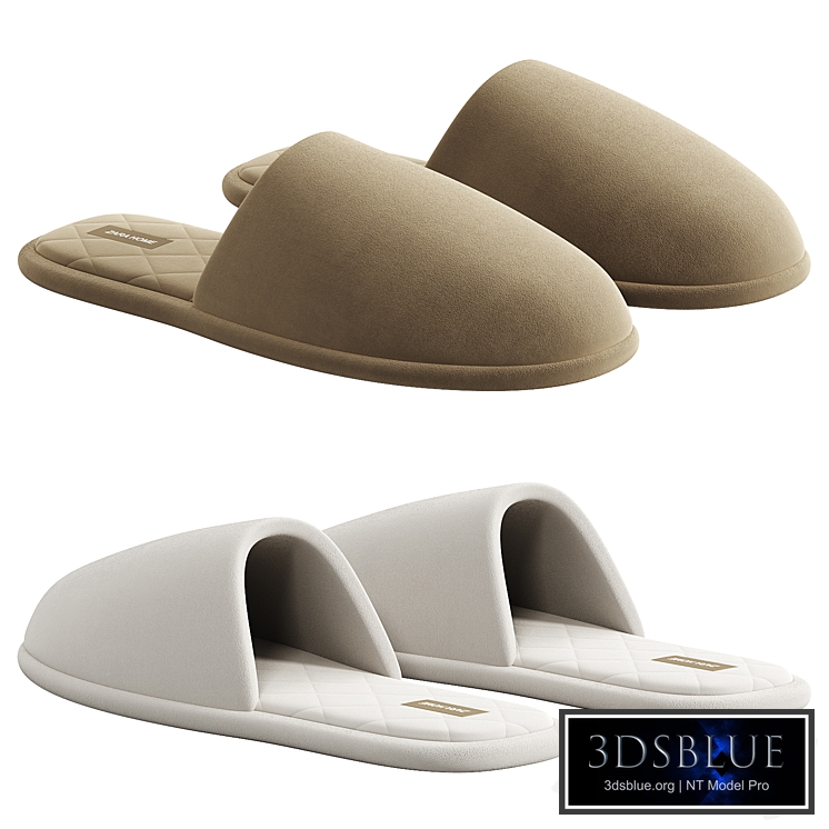 Quilted Slingback Slippers