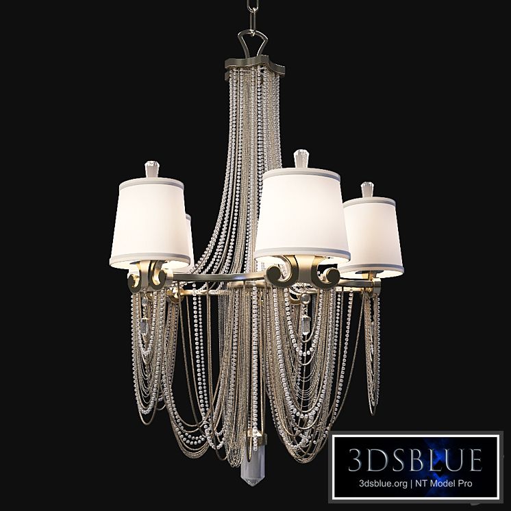 Corbett Lighting Five Light Chandelier