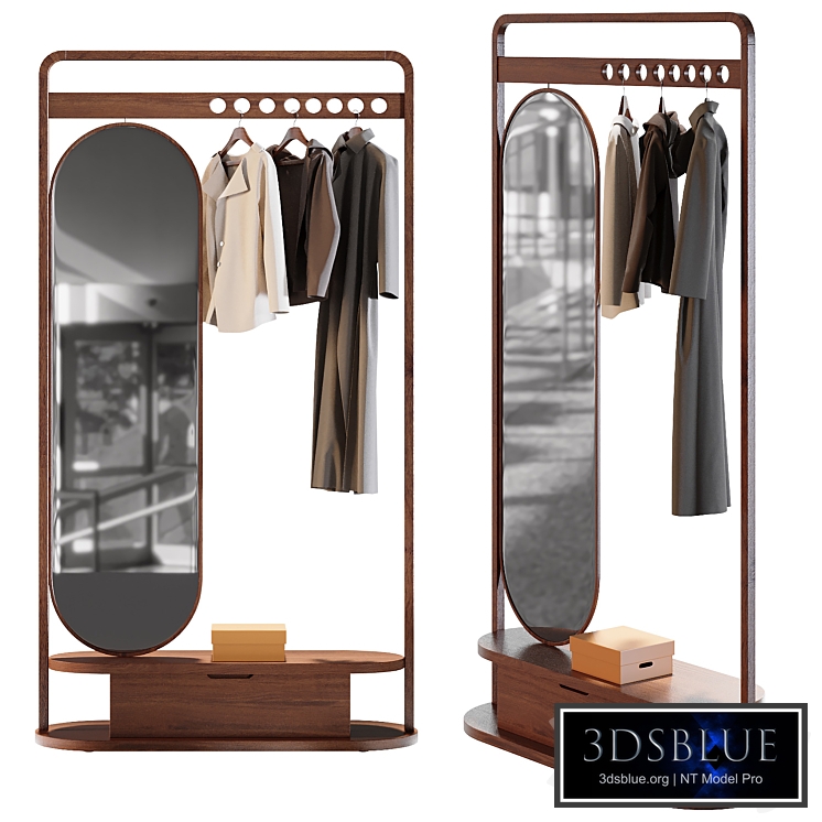 Hallway with decor 02