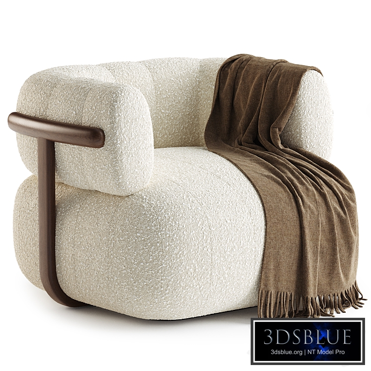 Doss Swivel Chair, Altro Snow