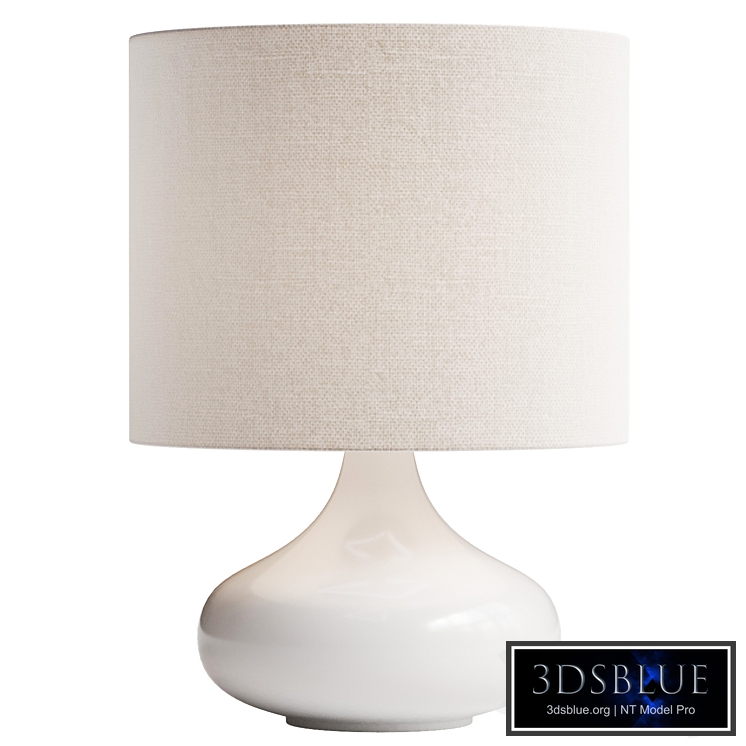 Lampe De Bureau Base Céramique Petit Format