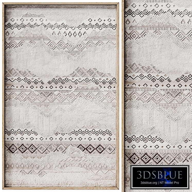 Decorative panel 3D ART RELIEF 108