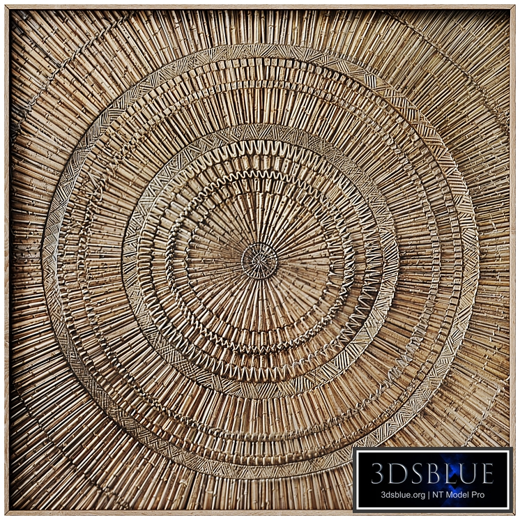 Decorative panel 3D ART RELIEF 112