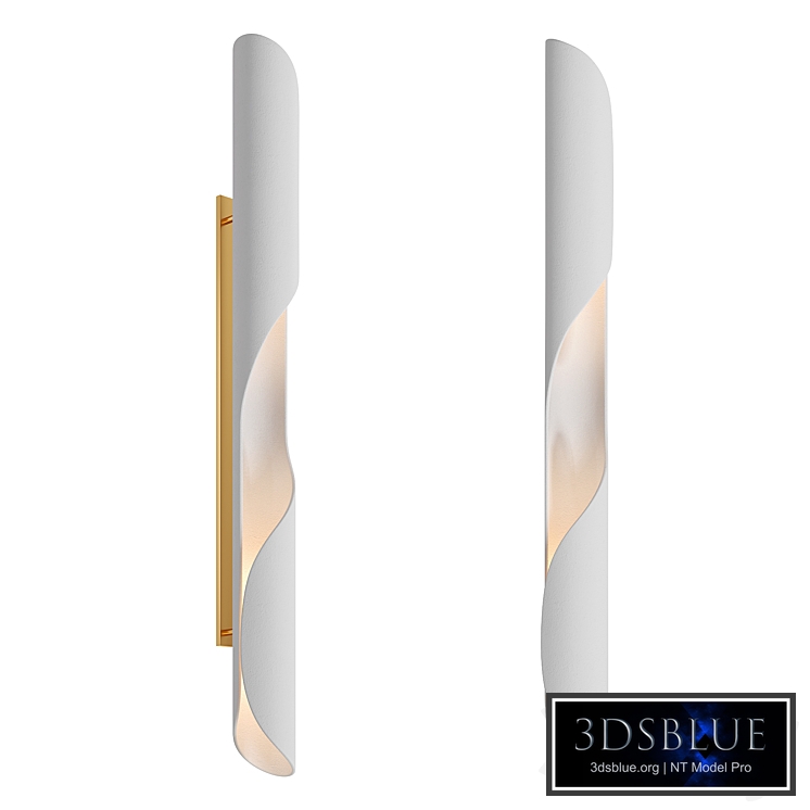 TORSADE CERAMIQUE WALL SCONCE