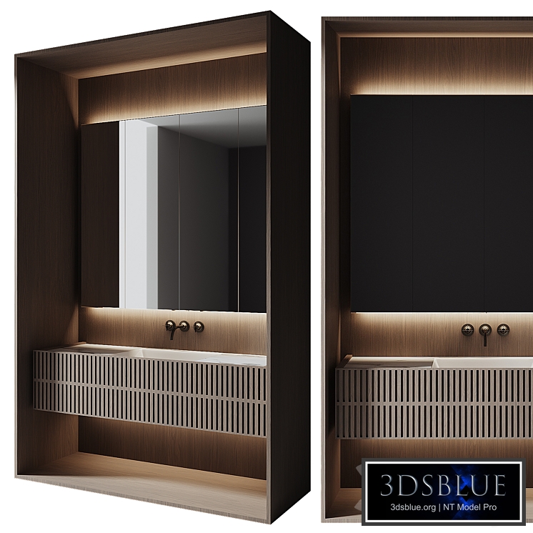 Bathroom furniture set 009