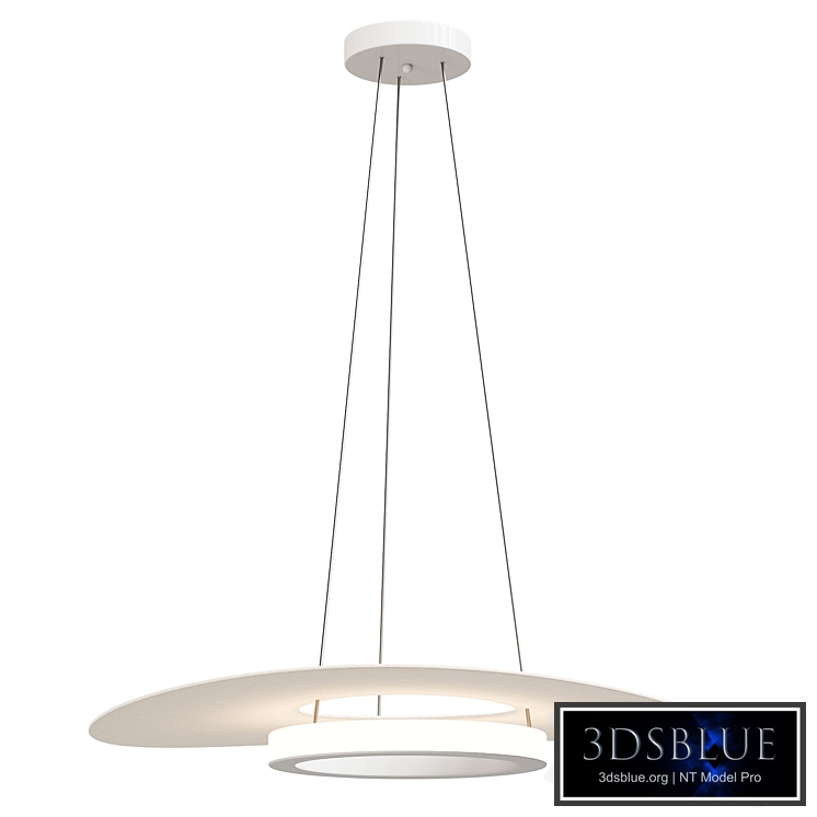 Modern Novelty Round Aluminum LED Pendant Light