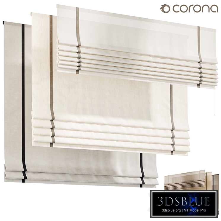 Roman curtain 02, Curtains