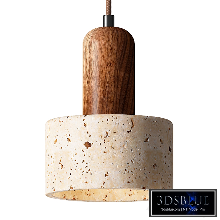 Hole Stone Wabi Sabi Pendant