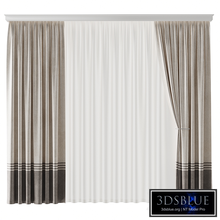 Curtains for hidden curtain rods