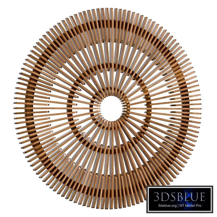 Cerchio Teakwood Wall Frame