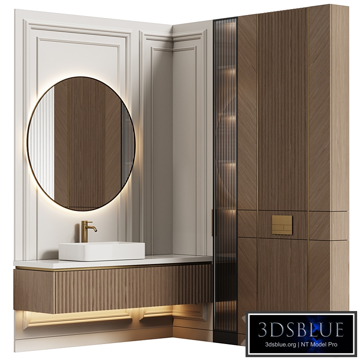 Bathroom furniture 14 in modern classic style