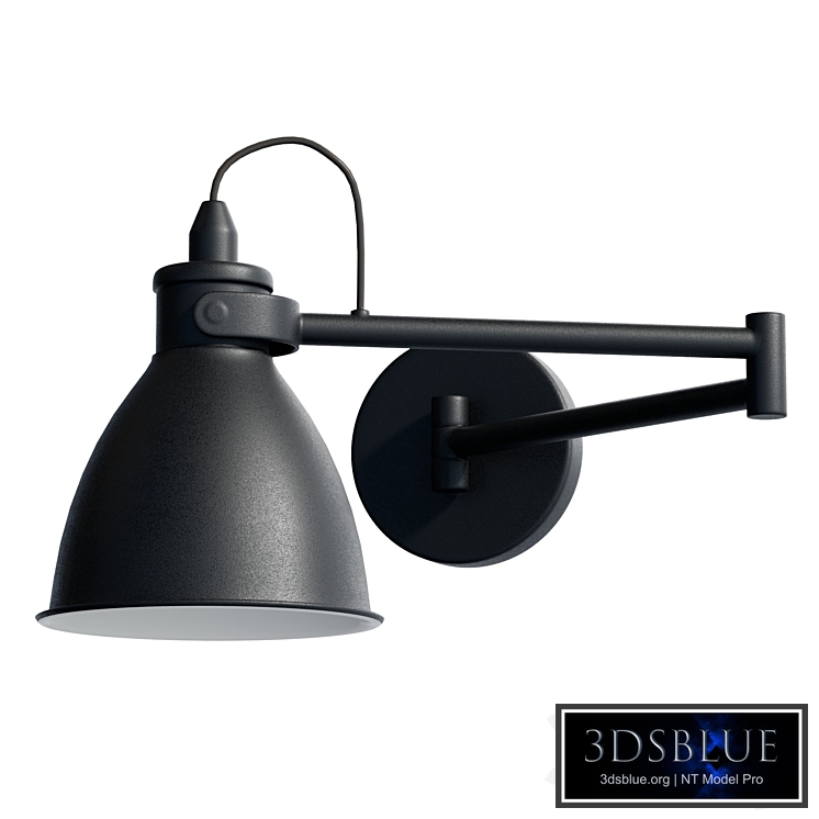 Eglo San Dome Wall Light Black