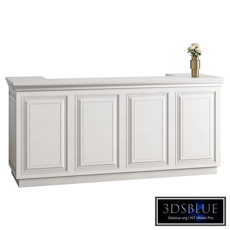 Classic reception desk