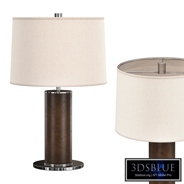 Beckford Leather Table Lamp