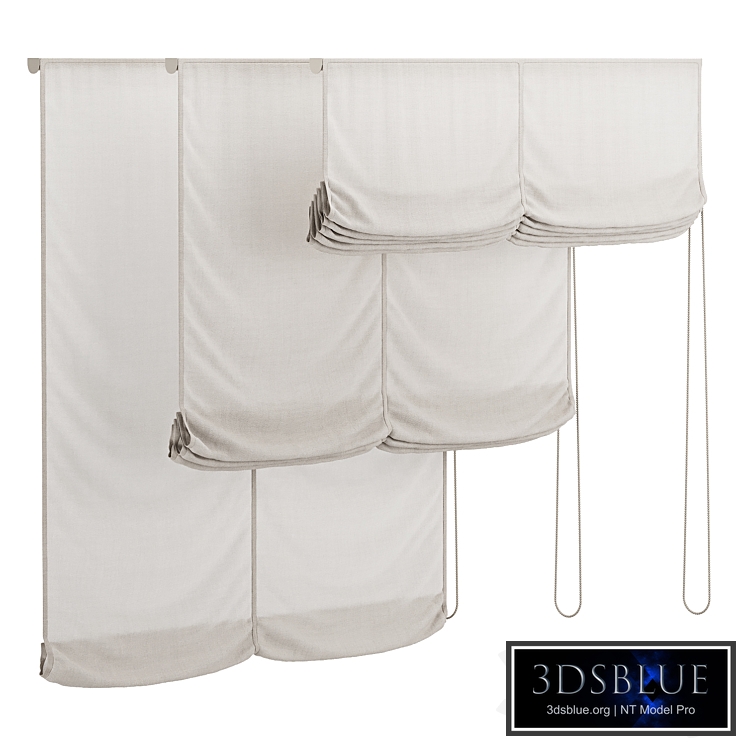 Roman curtain 003 KM