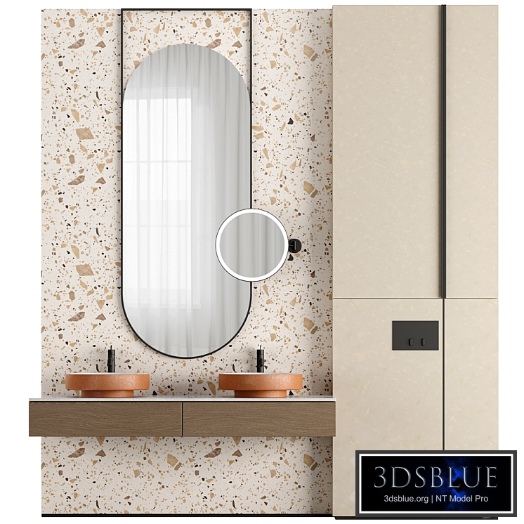 Bathroom furniture set