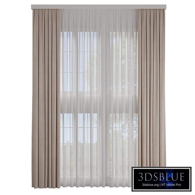 Curtain 38/ High curtains 650cm
