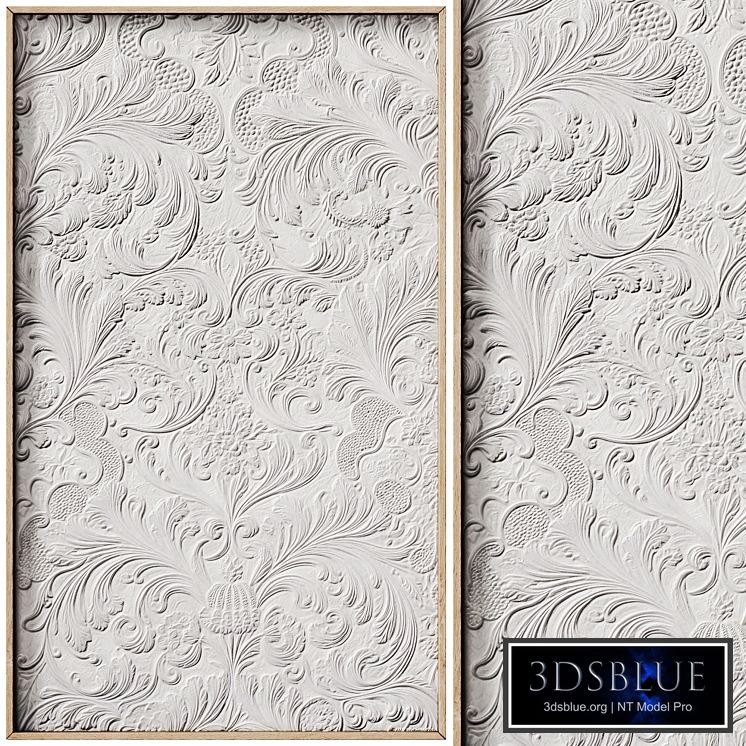 Decorative panel 3D ART RELIEF 161