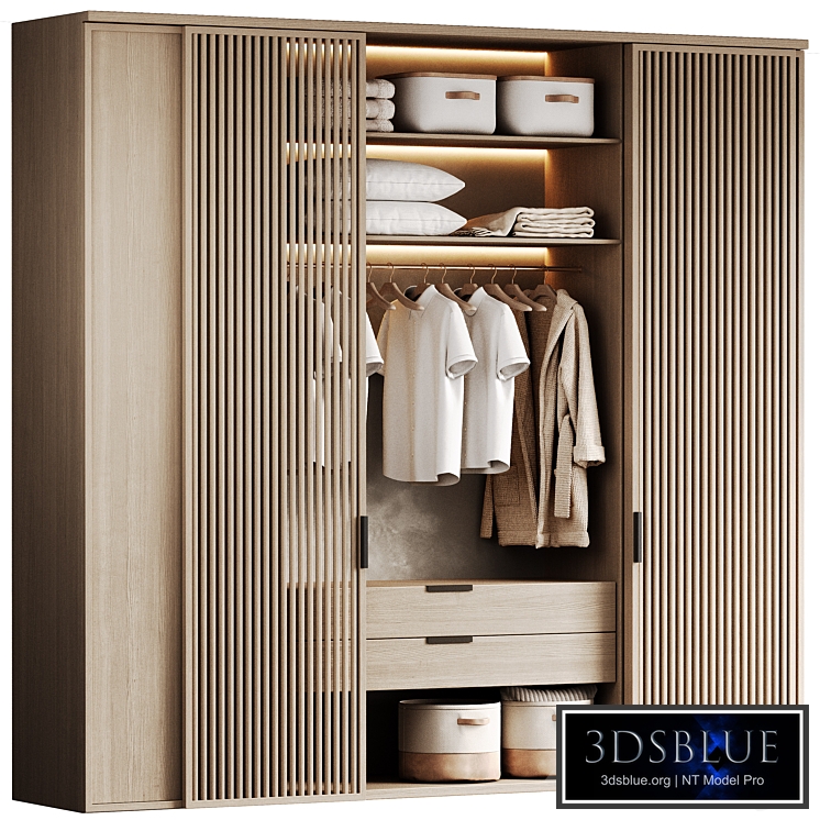 Wardrobe with filling-1