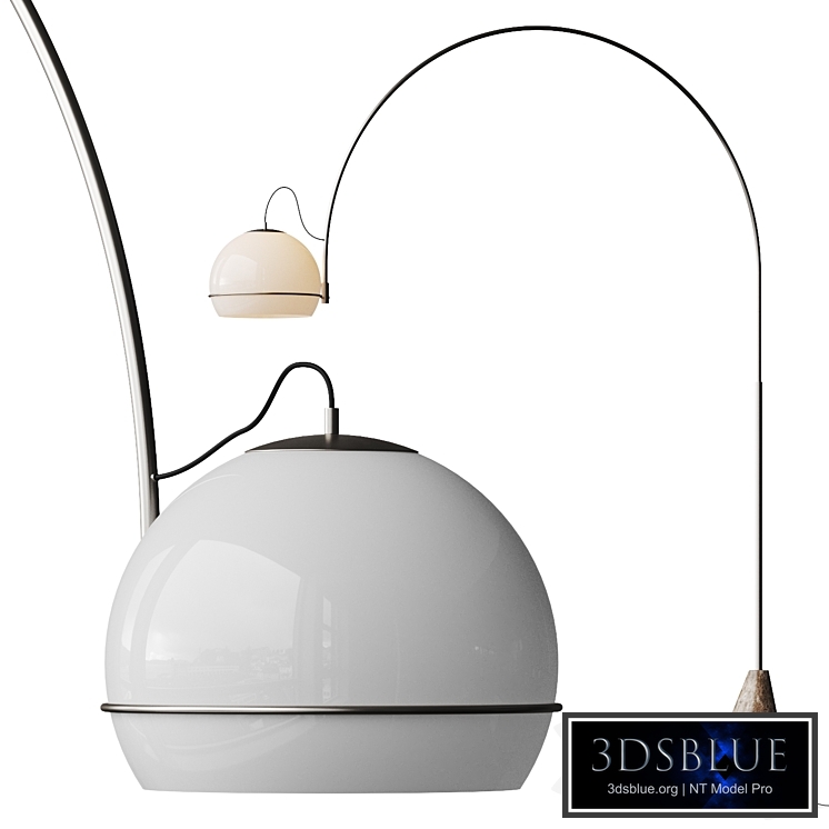 Soho Home Rowan Arc Floor Lamp