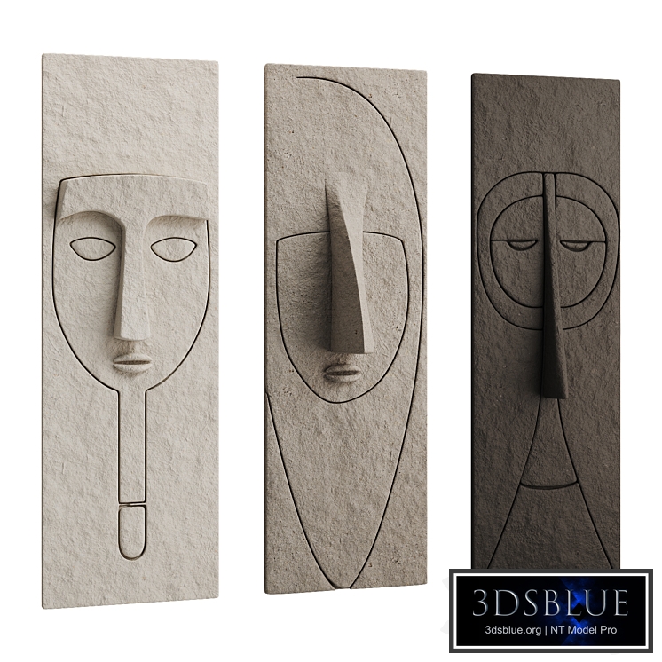 3D Decorative mask panel
