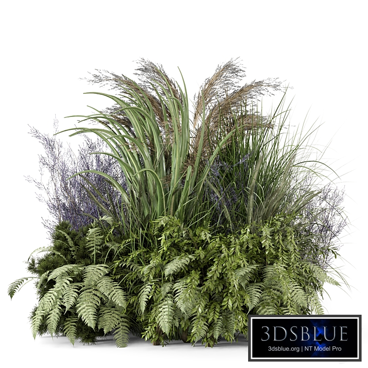 Outdoor Plants Bush -Bush Set 2303