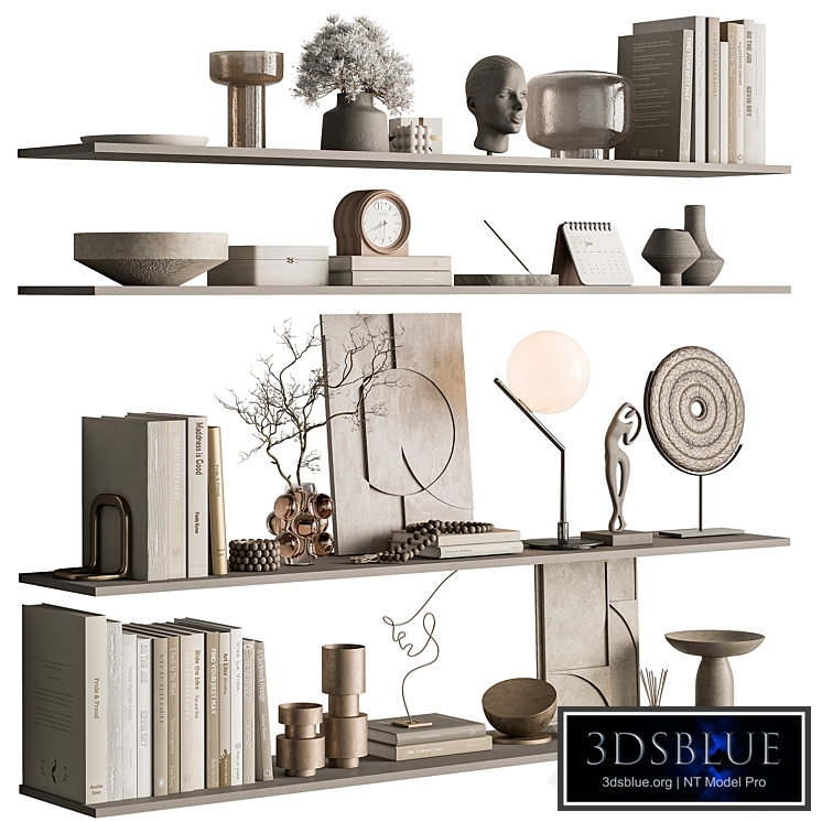 Decorative Set on Shelves 146
