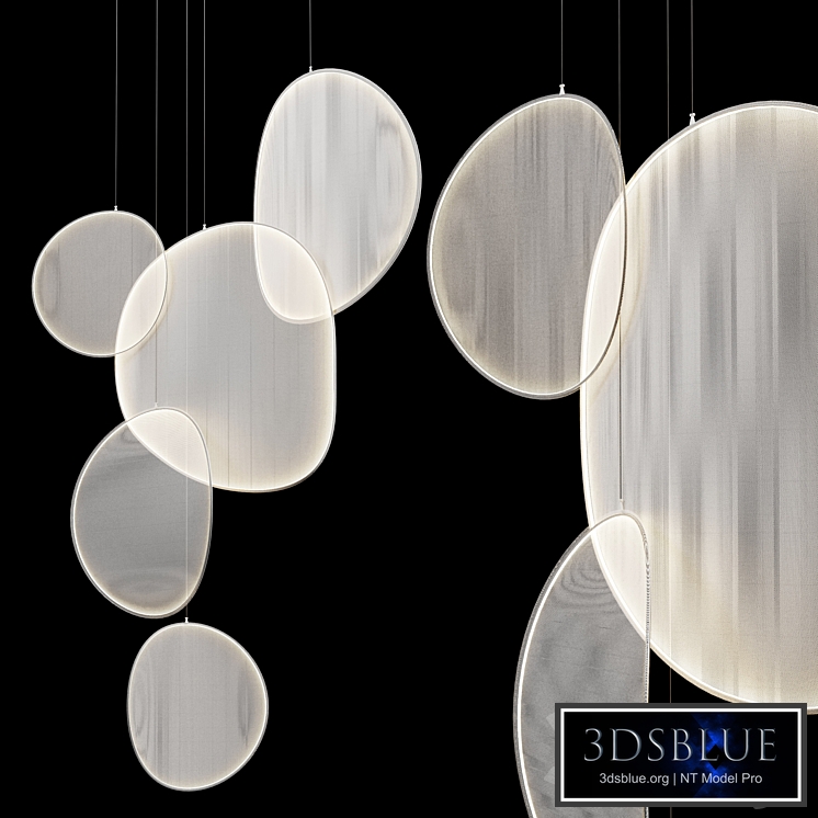 iiii 09 led fabric pendant lamp