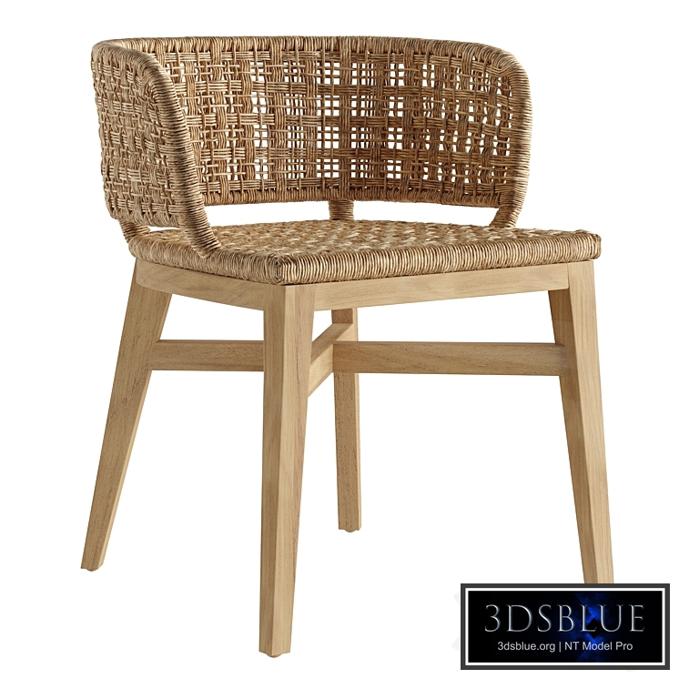 LoftDesigne 40614 Rattan Dining Chair