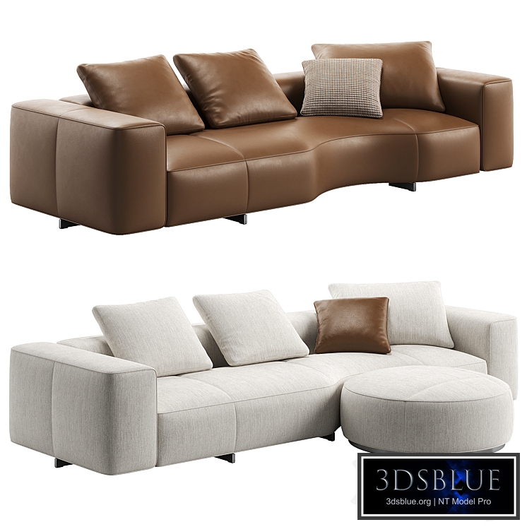 Yves Sofa 04 by Minotti