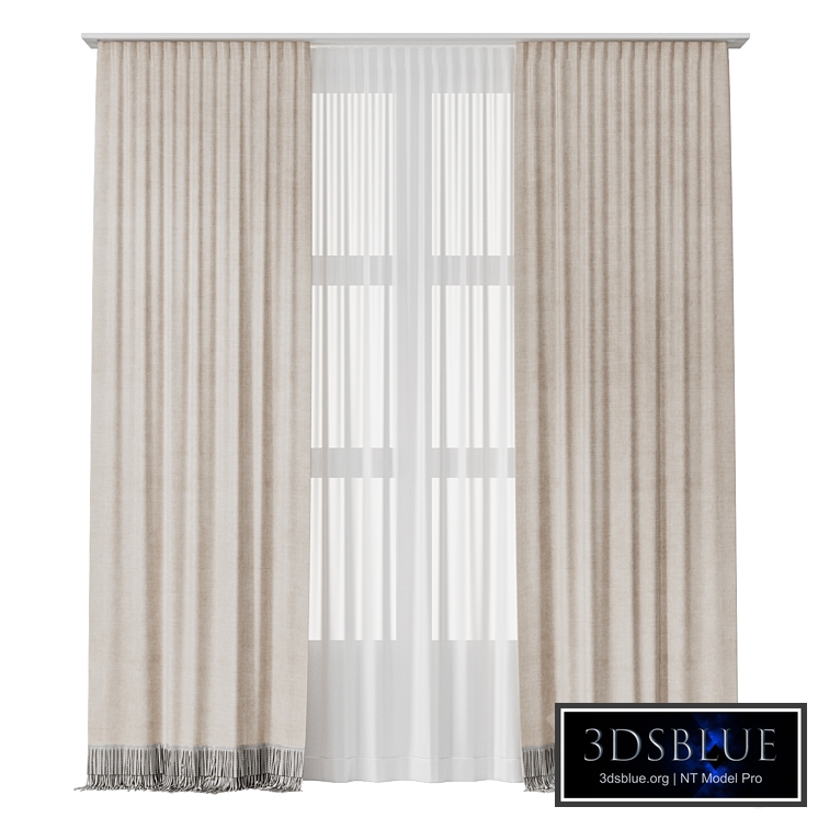 Curtain 009 / Curtains with fringes