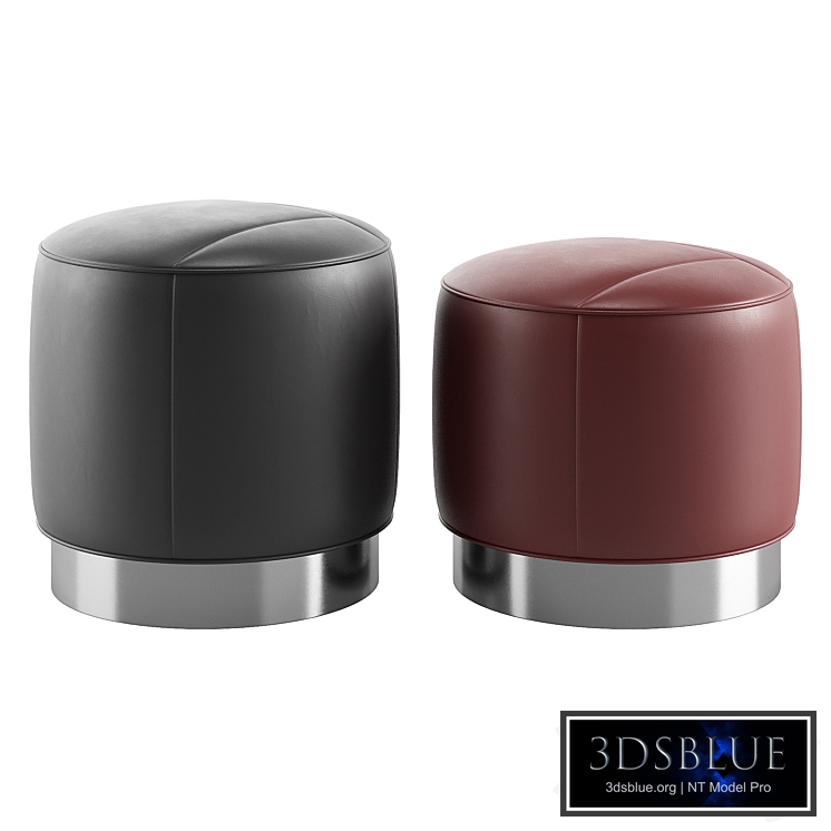 Yves Lounge Pouf by Minotti