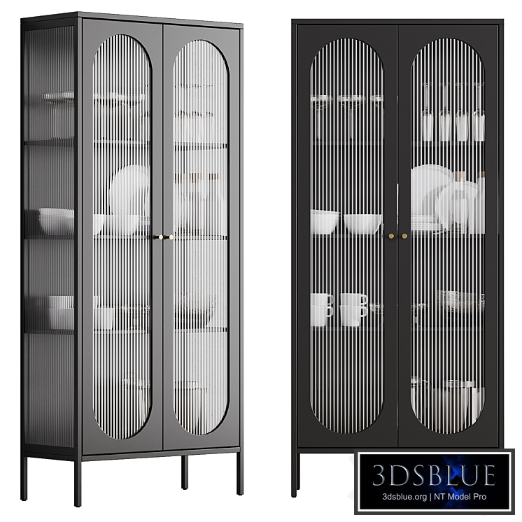 Showcase with decor 001 | LARENNE Laredoute