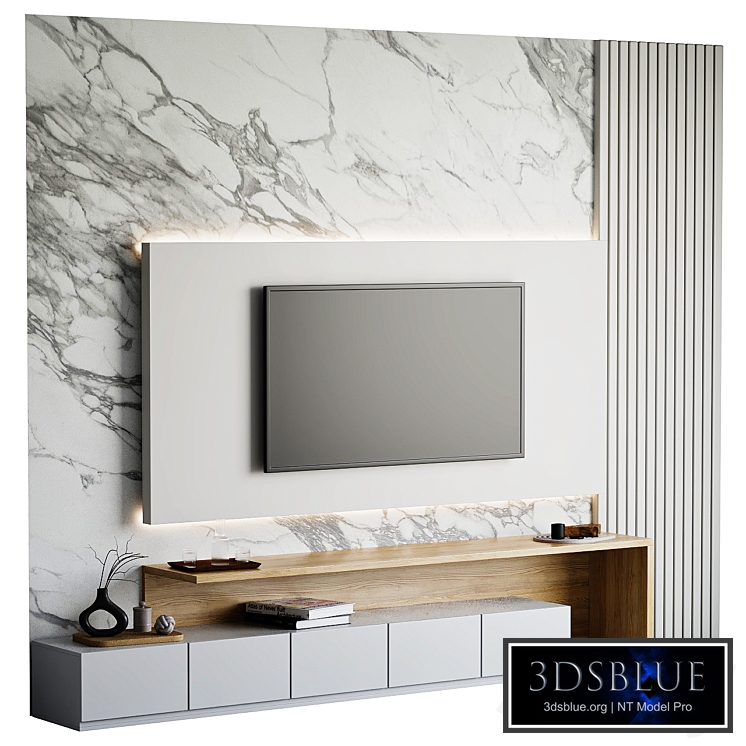 TV Wall set 03