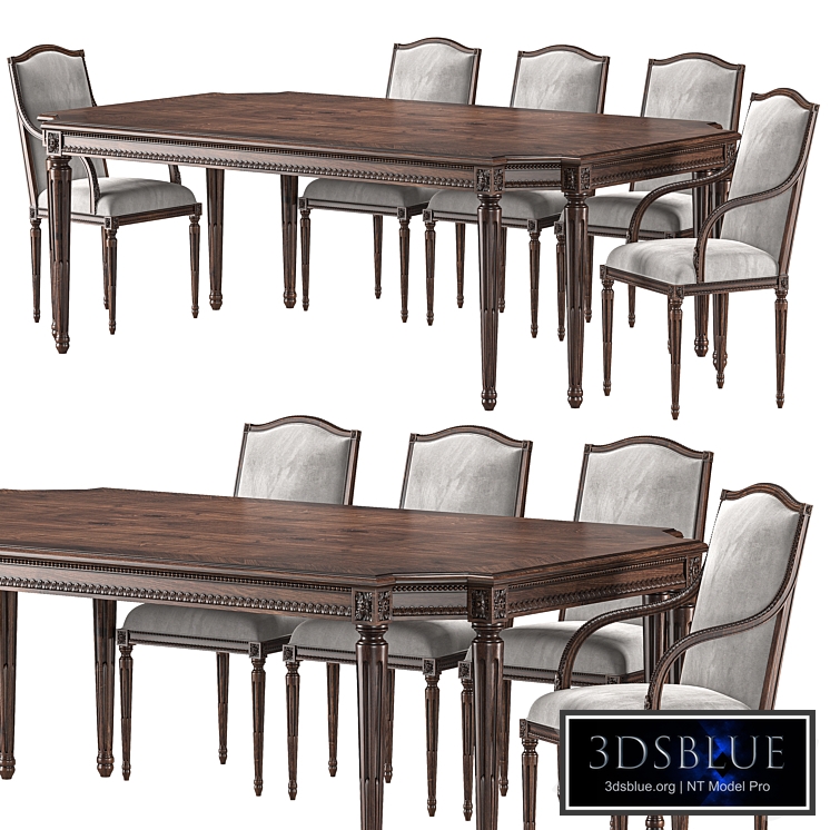 chairish table and chair art 4353