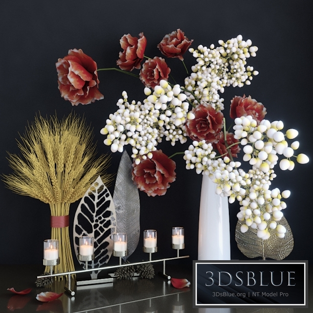 Autumn decorative set