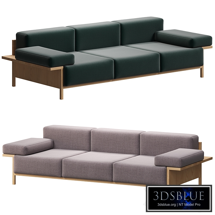 Common Seating / Mooner Three Seater Sofa