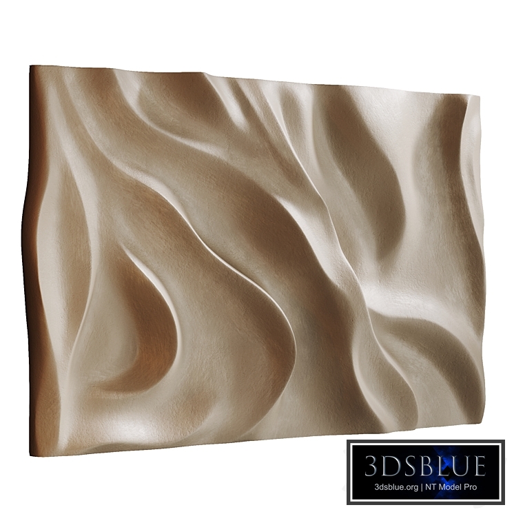 Panel, wave wall panel