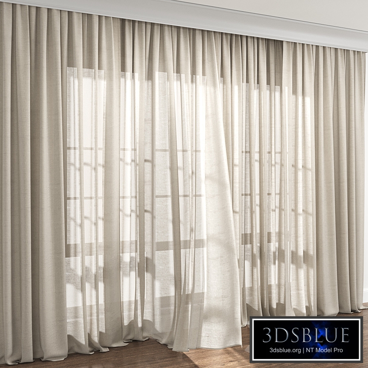 Curtain linen 44/ Curtains linen