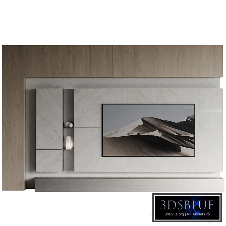 TV wall set 01