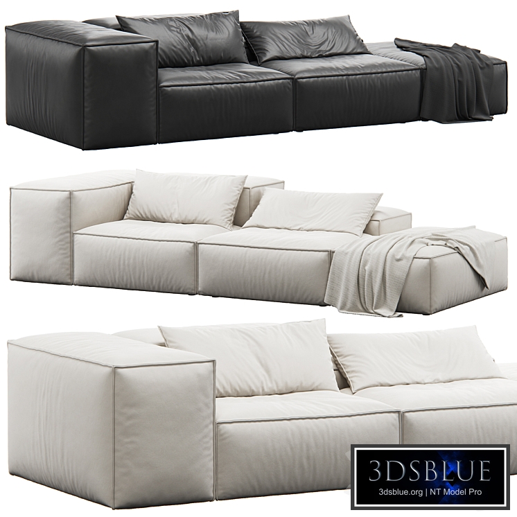 Extrasoft Sofa by Living Divani Comp 4